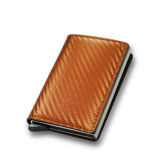 Minimalist RFID Blocking Leather Wallet