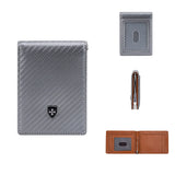 Men's New Carbon Fiber RFID Protection Wallet