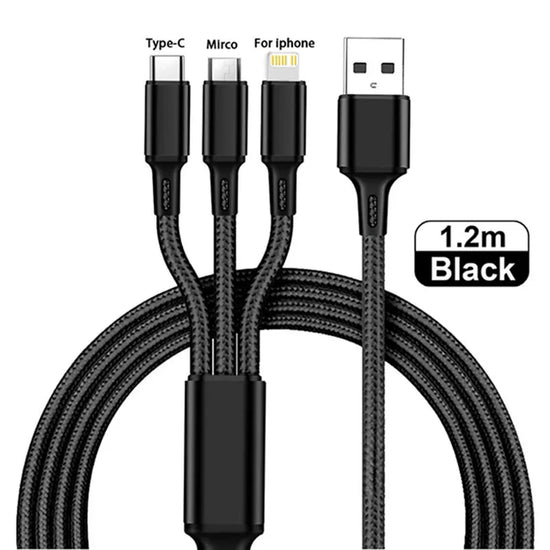 3-in-1 All-In-One Charging Cable