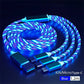 NNBILI Multi-Connector Cable (MFi & 2.4A Fast Charge)