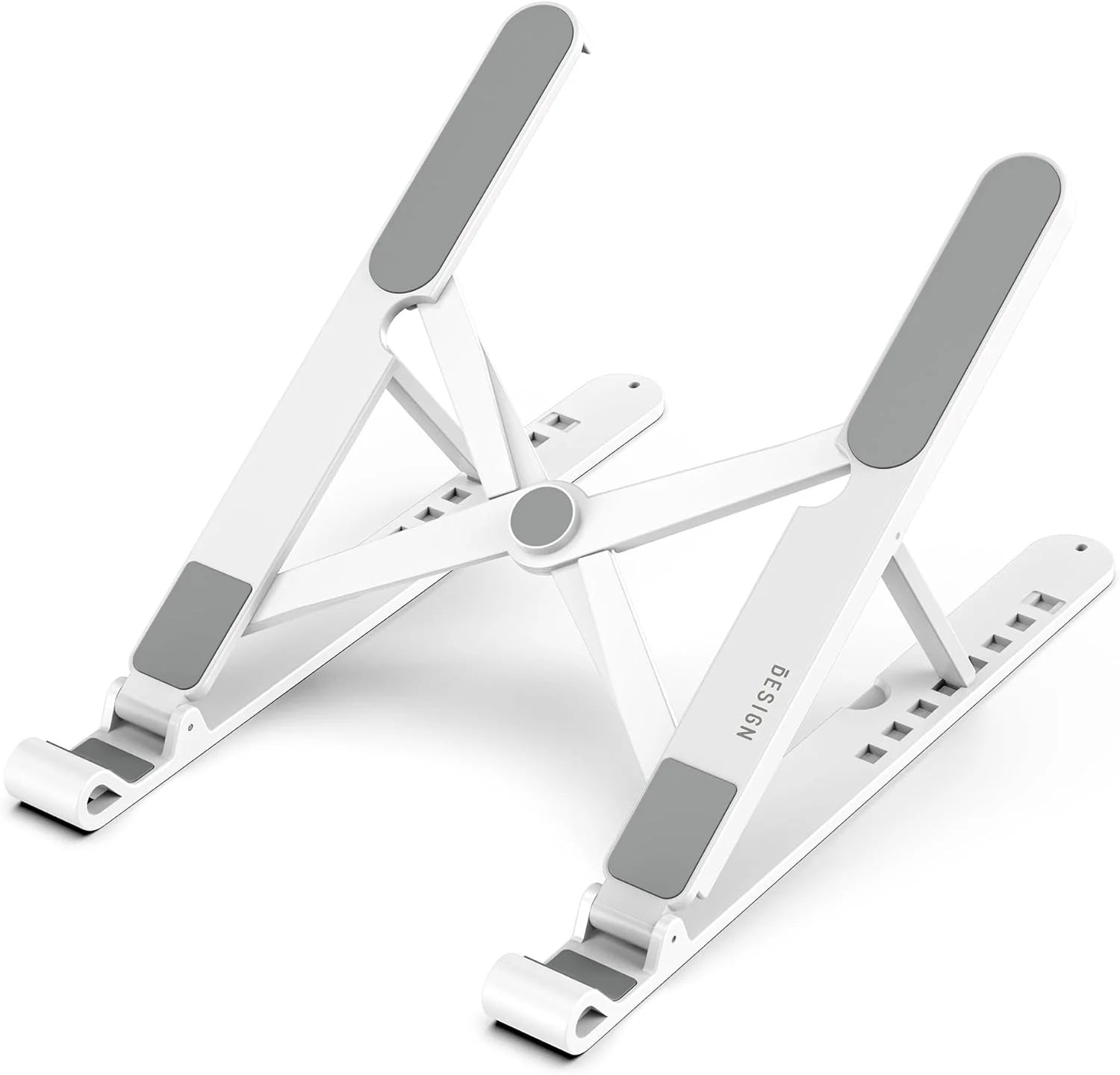 JOMAA 8-Angle Foldable Laptop Stand – Ergonomic Riser for 10″–15.6″ Notebooks